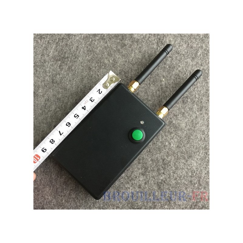 Nouvelle Brouilleur Portable 315/433 MHz Voiture Télécommande De 300 À 500 Mètres Avec 2 Antennes